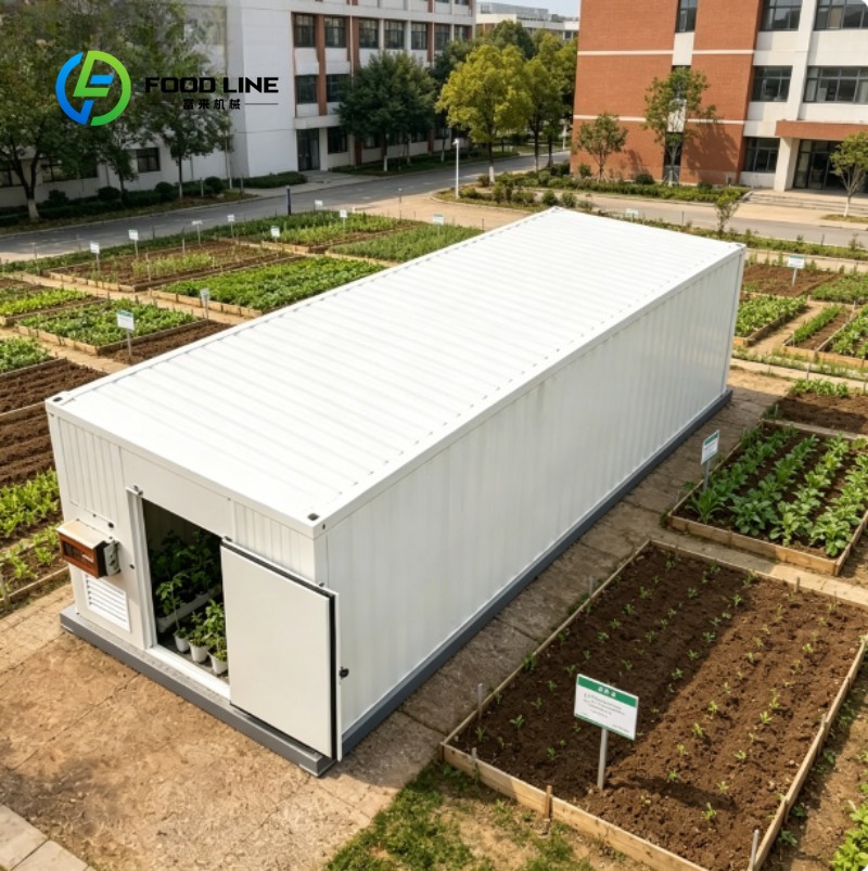 Urban Farming Hydroponic System - Smart Planting Container Vertical Farming System