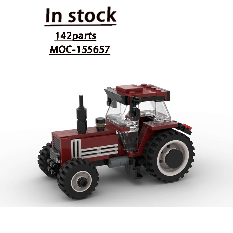 Urban Farming Is - MOC-155657 Urban Farm Agricultural Retro Tractor
