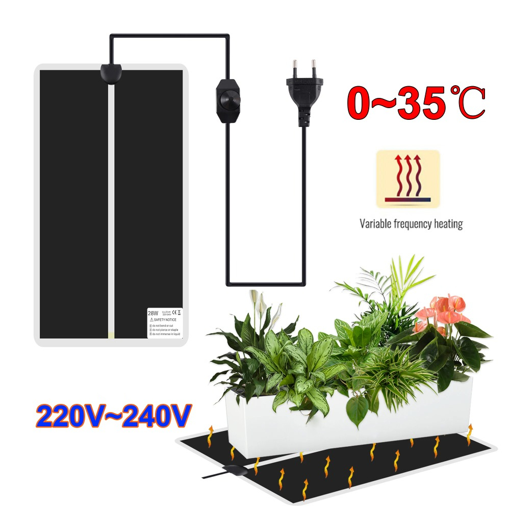 Seedling Heat Pad - 5~28W Seedling Heat Mat Anti-cold 220V~240V