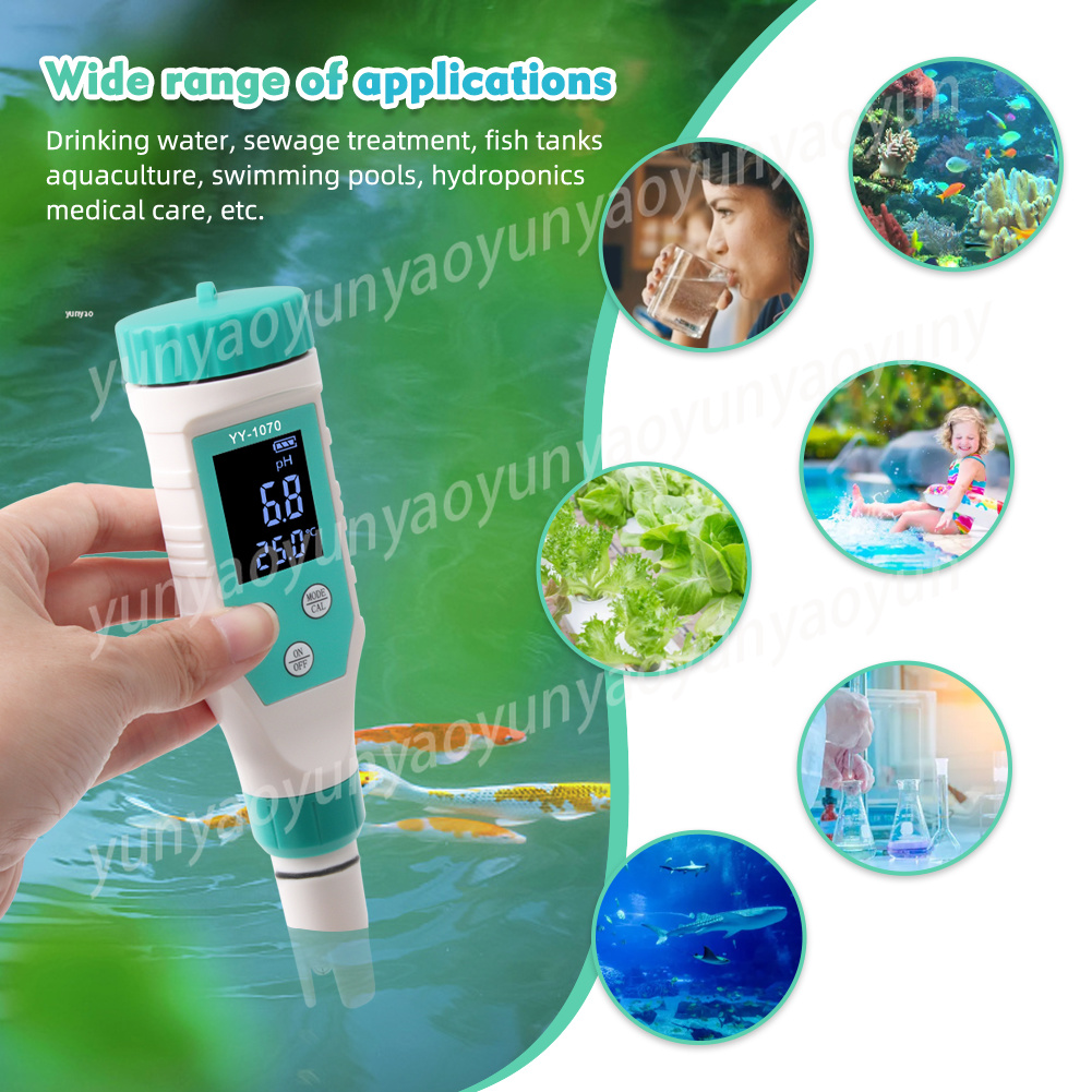 7 in 1 Digital Water Quality T - đánh giá và giá Ec Meter Digital