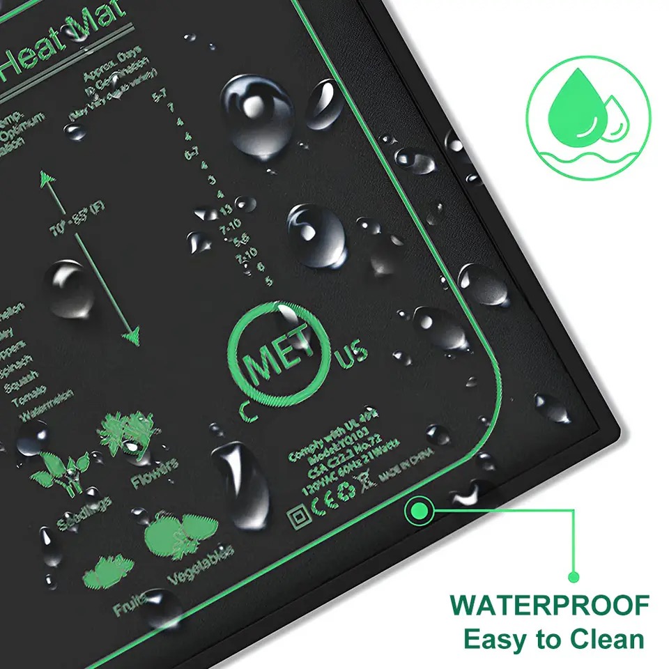 10/25/50CM Seedling Heat Mat I - đánh giá và giá Seedling Heat Pad