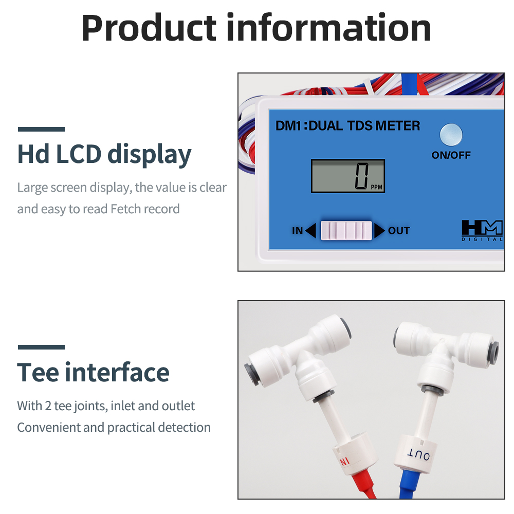 Digital Water Quality Tester D - đánh giá và giá Ec Meter Digital