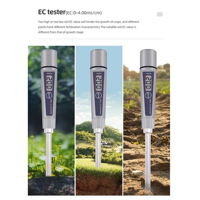 A84E-Tester Digital ATC EC-316 - đánh giá và giá Ec Meter Digital