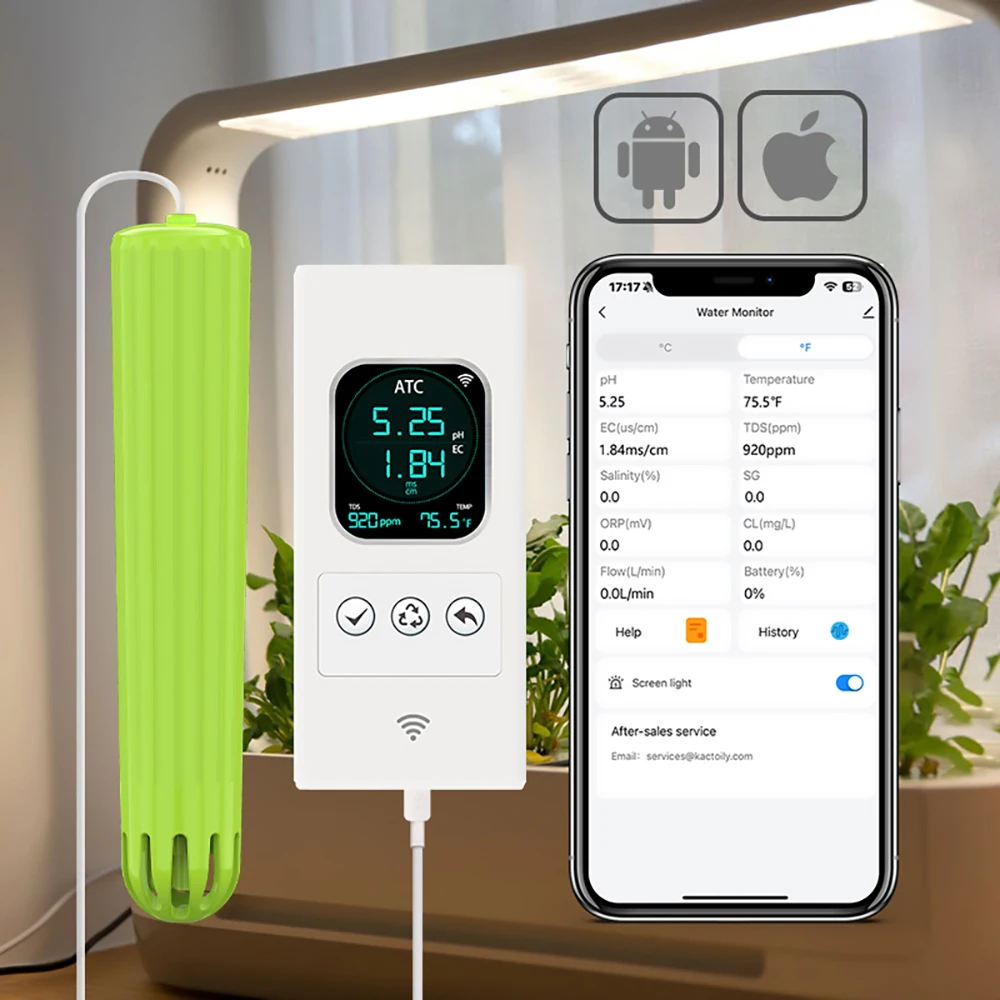Kactoily 4-in-1 WiFi Sensor Ur - đánh giá và giá Urban Farming Indoor