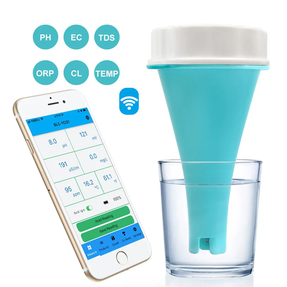 6 in 1 Water Quality Test Mete - đánh giá và giá Ec Meter Digital