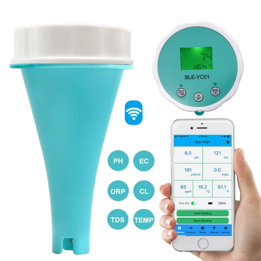 6 in 1 Water Quality Test Mete - đánh giá và giá Ec Meter Digital