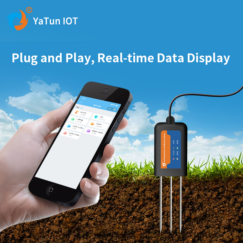 IOT 4G Farming Digital Soil Np - đánh giá và giá Ec Meter Digital